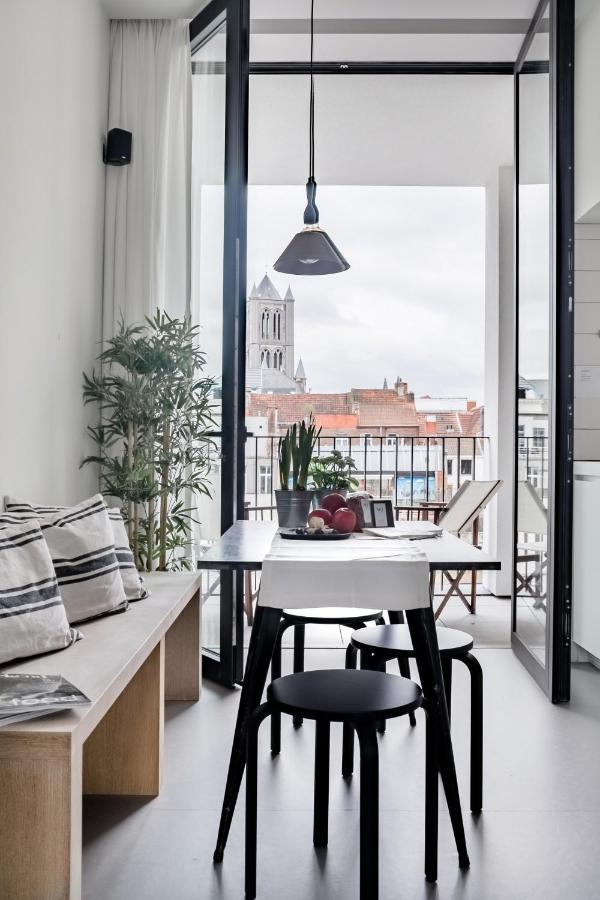 Maison12 - Design Apartments With Terrace And View Over Ghent Towers Bagian luar foto