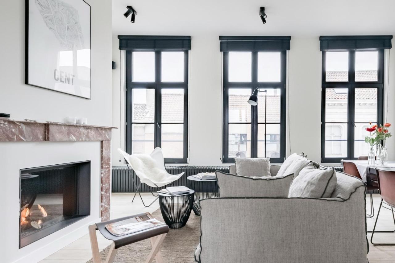 Maison12 - Design Apartments With Terrace And View Over Ghent Towers Bagian luar foto