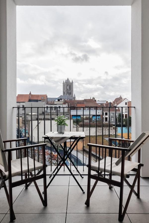Maison12 - Design Apartments With Terrace And View Over Ghent Towers Bagian luar foto