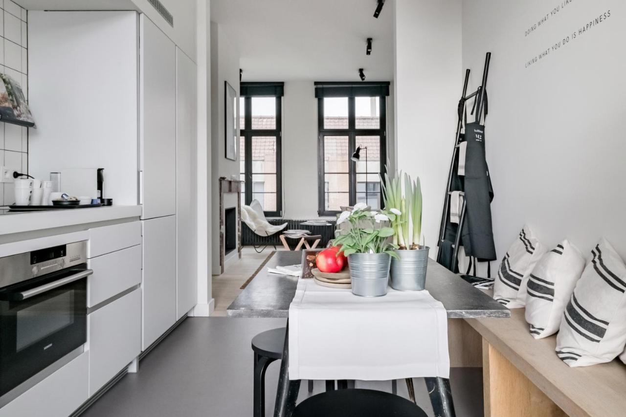 Maison12 - Design Apartments With Terrace And View Over Ghent Towers Bagian luar foto