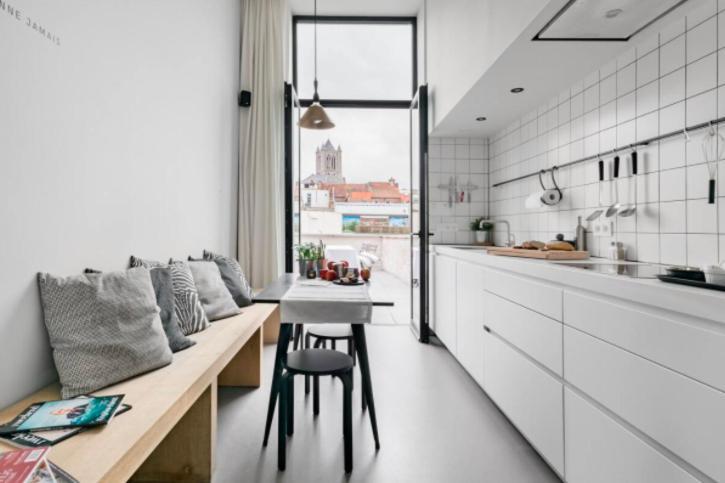 Maison12 - Design Apartments With Terrace And View Over Ghent Towers Bagian luar foto